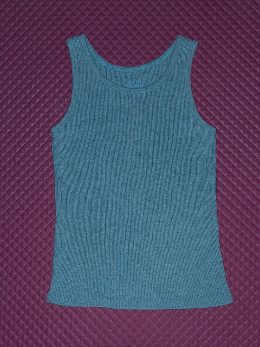 OLD NAVY Never Used Grey Cotton Ribbed Knit Tank Top